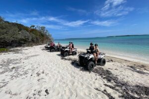 3 Hours Guided Great Exuma ATV Tour - Meeting at Exuma Adventure Tours and getting your ATV started