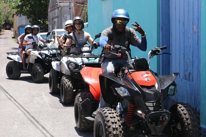 ATV Half Day City Tour in Nassau: Guided Tour With Free Samples - Route highlights: rum cake, Queen’s Staircase, forts, and beach time