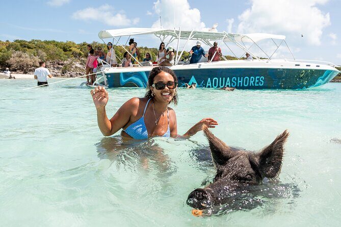 Exuma Powerboat Tour from Nassau with Swimming Pigs - The boat ride itself: fast, fun, and occasionally brutal