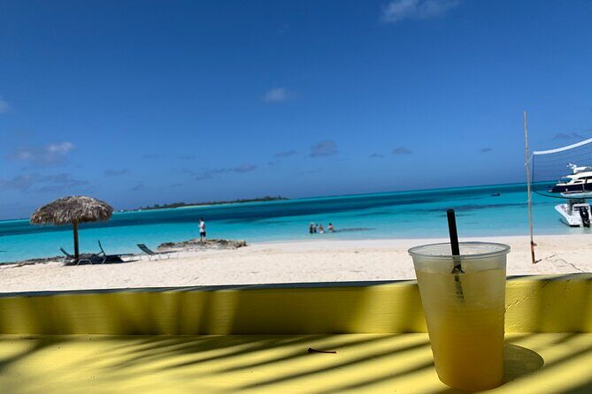 Half Day Swimming Pigs on Rose Island, Snorkeling and Lunch - The way back toward Paradise Island: harbor views plus big-ship spectacle