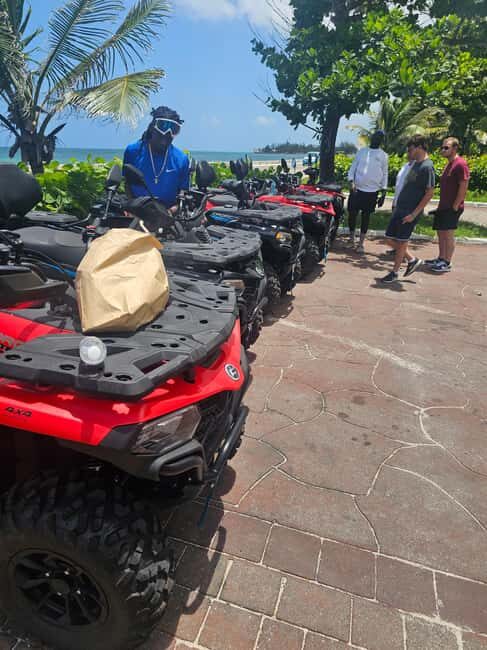 Nassau: ATV Guided Tour - Fort Charlotte and Nassau Harbor views from the hill