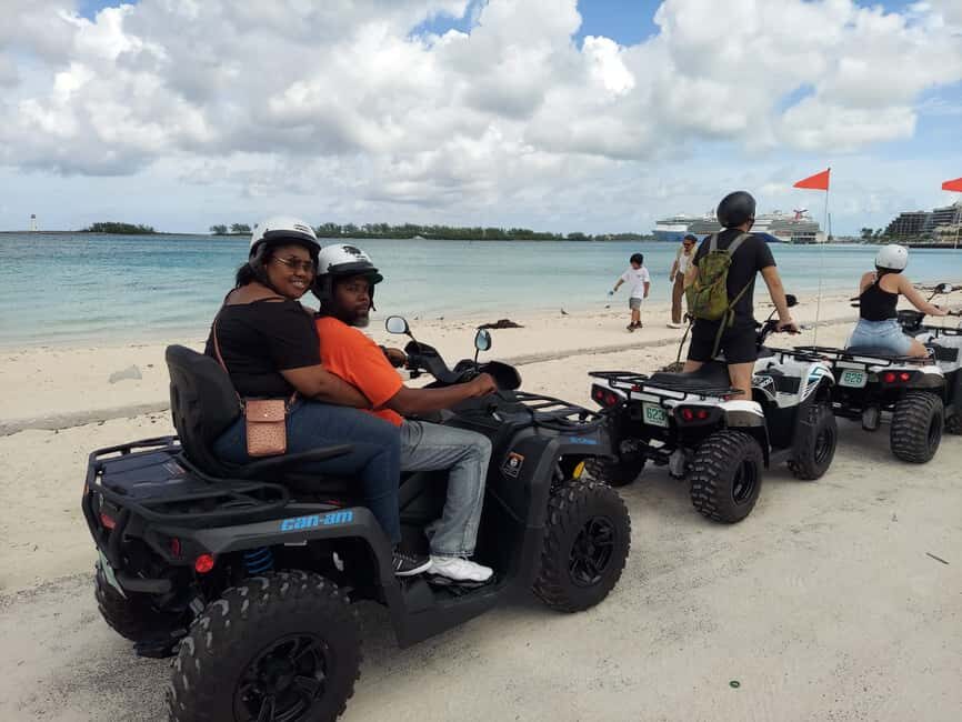 Nassau: ATV Tour with Bahamian Lunch - The safety reality: driver rules, waivers, and body checks