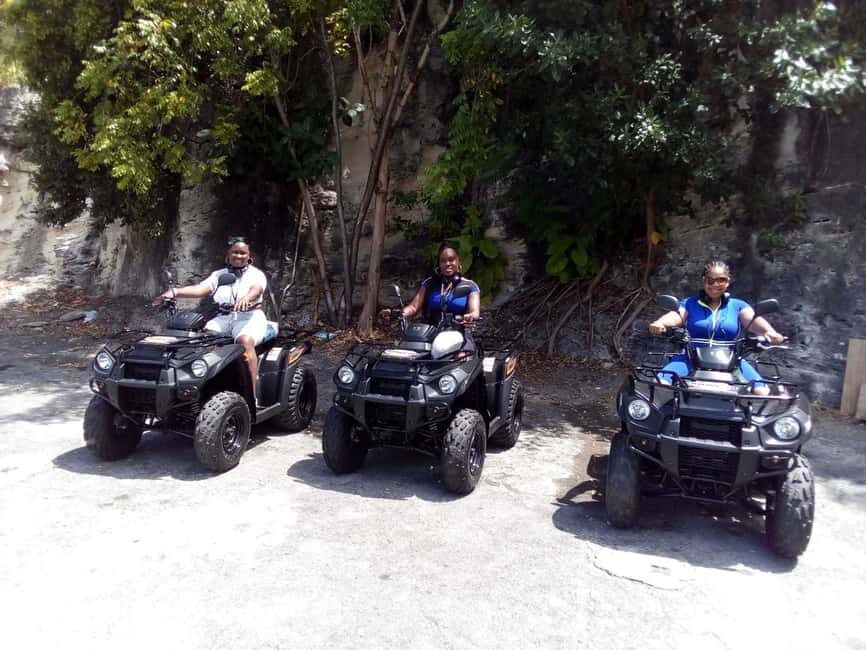 Nassau: ATV Tour with Bahamian Lunch - Your route: Government House, Fort Charlotte, Arawak Cay, Baha Mar, and the Caves