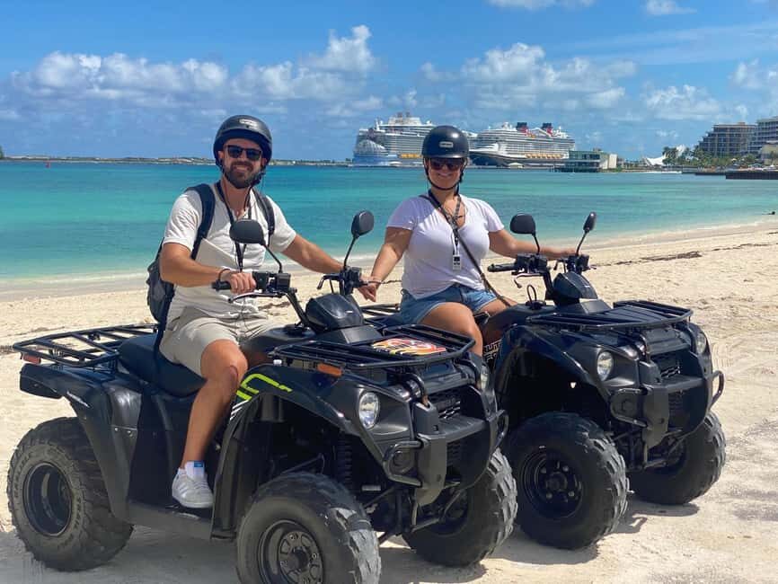 Nassau: ATV Tour with Bahamian Lunch - Fort Charlotte and photo help: how the guides make it easy