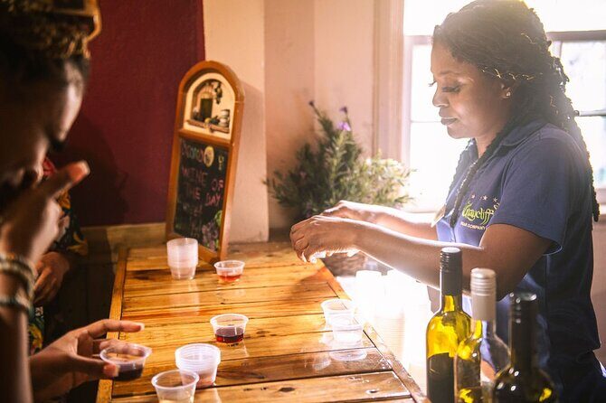 Nassau Bahamas Pirate Rum Tour - Arawak Cay (Fish Fry): Sky Juice and the local-food energy