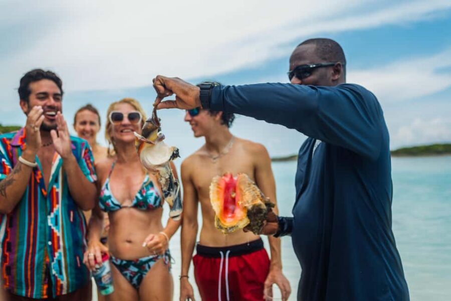 Nassau: Exuma Powerboat Day Trip - Conch Salad Demonstration: The Fun Bahamian Moment