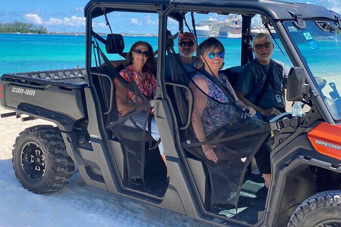 Nassau Narrated Jeep tour with Full Bahamian Lunch and Drink - Headsets, spacing, and making sure the narration lands