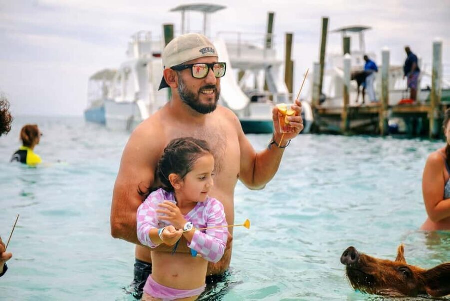 Nassau: Rose Island Swimming Pigs and Beach Day Group Tour - Snorkeling, kayaking, and stand-up paddleboarding: pick what fits your energy