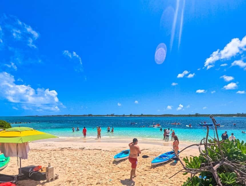 Nassau: Sun Cay Day Trip, Snorkel, Iguana Encounter, & Lunch - Lunch by the water: Bahamian comfort food that holds up