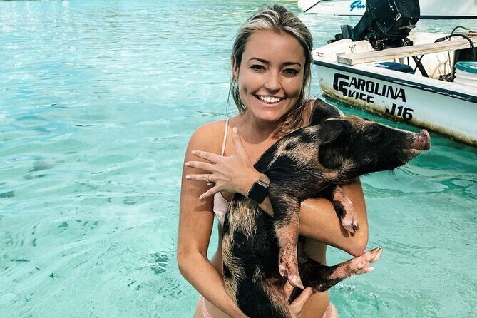 Pink Sand Beach and Swimming Pigs Adventure from Nassau - Harbour Island Lunch and Golf Carts: A Break That’s Actually Worth It