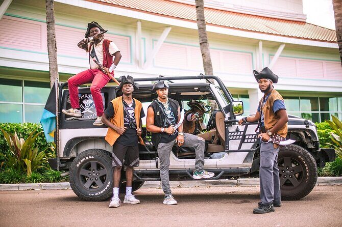 Pirate Jeep Sightseeing Adventure! - A pirate Jeep is an easy way to get oriented in Nassau