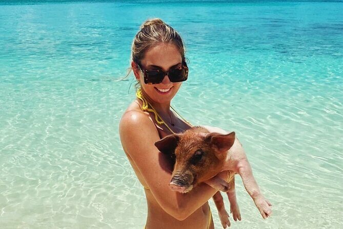 Swimming Pigs and Private Beach Club Escape - Getting to Rose Island: a short ride with big island views